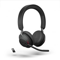 Bluetooth слушалка с микрофон Jabra Evolve2 65 UC Stereo с USB-A - Черни