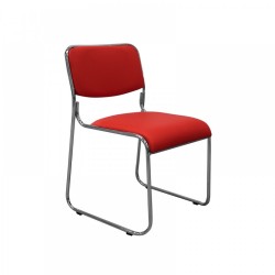 RFG Посетителски стол Axo M, червен, 5 броя в комплект