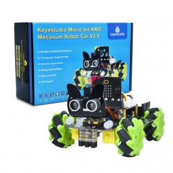 Робот keyestudio 4WD Mecanum Robot Car V2.0 DIY Smart Kit For Micro bit Kit