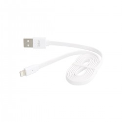 Кабел Tellur USB към Lightning, 95 cm - Бял