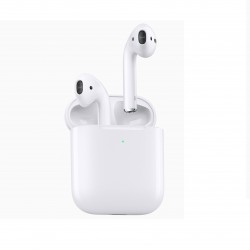 Bluetooth слушалки Apple AirPods 2 with Wireless Charging Case