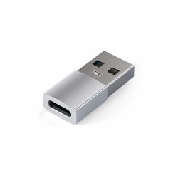 Адаптер Satechi от USB Male към USB-C Female - Сребрист