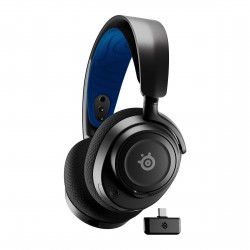 Безжични геймърски слушалки SteelSeries ARCTIS NOVA 7P (PS) - Черни
