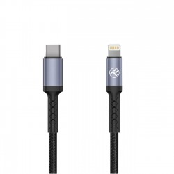 Кабел Tellur USB-C към Lightning, 30W, 3A - 2м