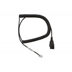 Свързващ кабел Axtel QD към RJ Standard - Навит 0,5 – 2м