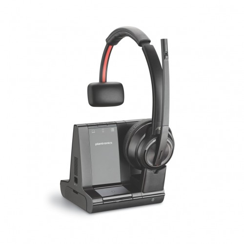 Безжични DECT слушалки Plantronics SAVI 8210 Office Mono за PC, стационарни и мобилни телефони