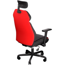 Гейминг стол Endorfy Meta RD Gaming Chair, Breathable Fabric, Cold-pressed foam, Class 4 Gas Lift Cylinder, 3D Adjustable Armrest, Adjustable Headrest, Black/Red, 2 Year Warranty