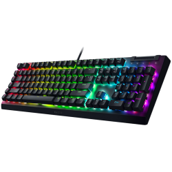 Гейминг клавиатура Razer BlackWidow V4 X Mechanical Gaming Keyboard, US Layout, Green Switch, Razer Chroma™ RGB, 6 Macro Keys, Lubricated Stabilizers, Media Roller