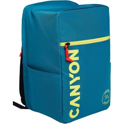 Раница CANYON CSZ-02, cabin size backpack for 15.6   laptop, polyester ,dark green
