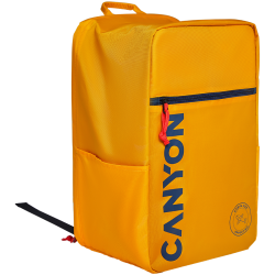 Раница CANYON CSZ-02, cabin size backpack for 15.6   laptop ,polyester ,yellow