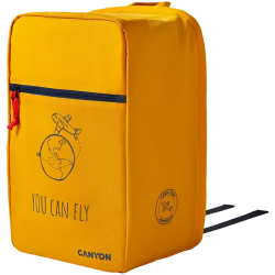 Раница CANYON CSZ-03, cabin size backpack for 15.6   laptop, polyester,yellow