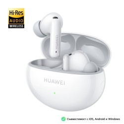 Безжични слушалки Huawei FreeBuds 6i White