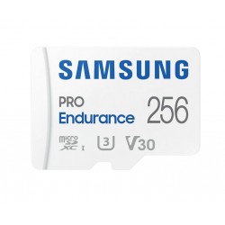  Samsung 256 GB micro SD PRO Endurance  Adapter  Class10  Waterproof  Magnet-proof  Temperature-proof  X-ray-proof  Read 100 MB/s - Write 40 MB/s