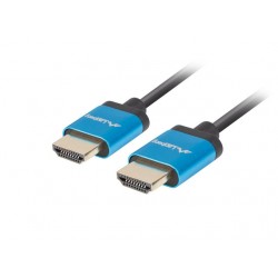  Lanberg HDMI M/M V2.0 cable 1.8m  4K Slim  black