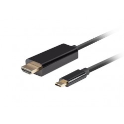  Lanberg USB-C (M) -> HDMI (M) cable 1.8m 4K 60Hz  black