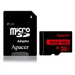  Apacer 32GB microSDHC Class 10 UHS-I (1 adapter)