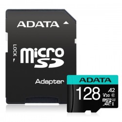  Adata 128GB MicroSDXC UHS-I U3 V30S A2 (1 adapter)