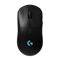  Logitech G Pro Wireless Mouse  Lightsync RGB Logo  Lightspeed Wireless 1ms  HERO 25K DPI Sensor  400 IPS  Programmable Buttons  On-board Memory  Lightweight 80g  Black