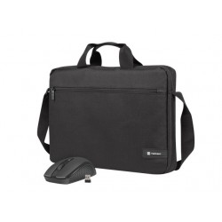  Natec laptop bag WALLROO 2 15.6  with wireless mouse Black