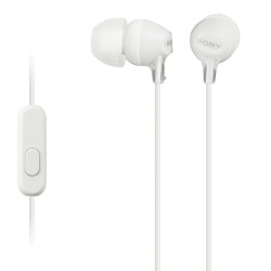 Жични тапи  Sony Headset MDR-EX15AP white