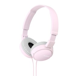 Жични слушалки Sony MDR-ZX110AP, розови