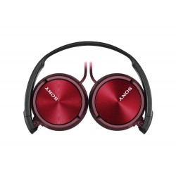 Жични слушалки   Sony Headset MDR-ZX310 red