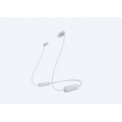 Безжични слушалки Sony WI-C100 Wireless - White