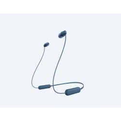 Безжични слушалки Sony WI-C100 Wireless - Blue