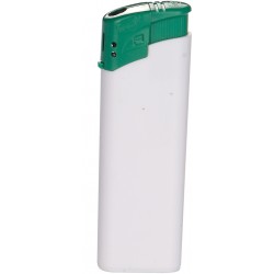 Пластмасова запалка Tom EB-15, бял/зелен