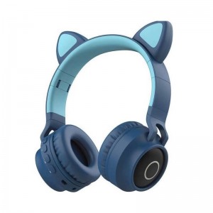 Безжични детски слушалки Catear CA-028 - Тъмно сини