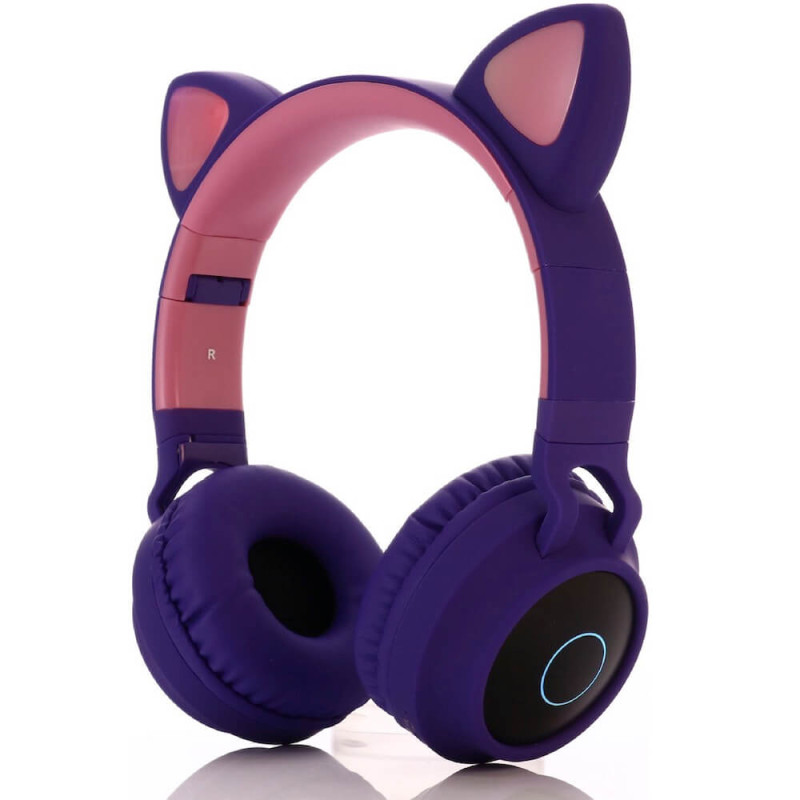 Безжични детски слушалки Catear CA-028 - Лилави