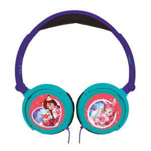 Жични детски слушалки Lexibook ENCHANTIMALS