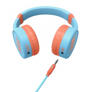 Жични детски слушалки Energy LOL&ROLL POP - Blue