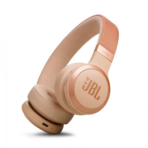 Bluetooth слушалки JBL Live 670NC - Sandstone
