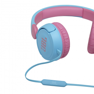 Жични детски слушалки JBL Jr310 - Blue-Pink