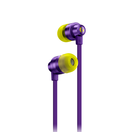 Геймърски слушалки Logitech G333 с 3,5 mm и USB-C свързване - Purple