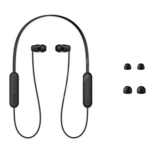 Безжични слушалки Sony WI-C100 Wireless - Black