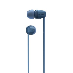 Безжични слушалки Sony WI-C100 Wireless - Blue