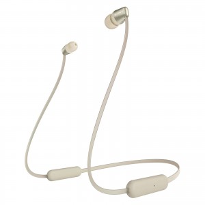 Безжични слушалки Sony WI-C310 Wireless - Gold