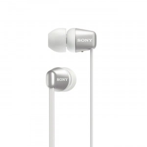 Безжични слушалки Sony WI-C310 Wireless - White