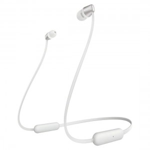 Безжични слушалки Sony WI-C310 Wireless - White
