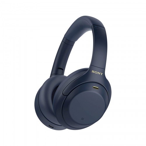 Безжични слушалки Sony WH-1000XM4 Noise-Canceling - Сини