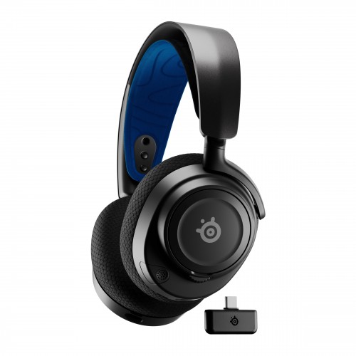 Безжични геймърски слушалки SteelSeries ARCTIS NOVA 7P (PS) - Черни