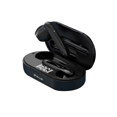 Напълно безжични слушалки Tellur FLIP - черни