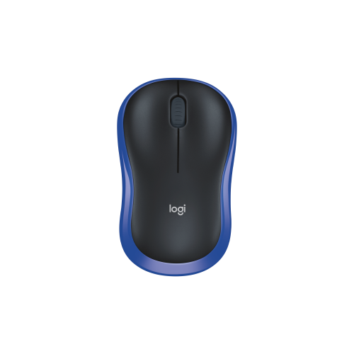 Безжична мишка Logitech M185 - Синя