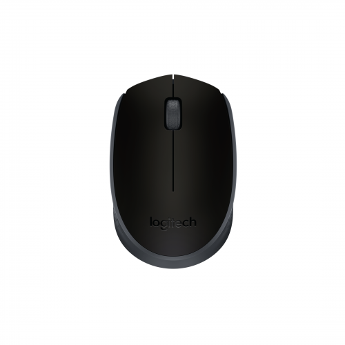 Безжична оптична мишка Logitech M171 - Black/Grey