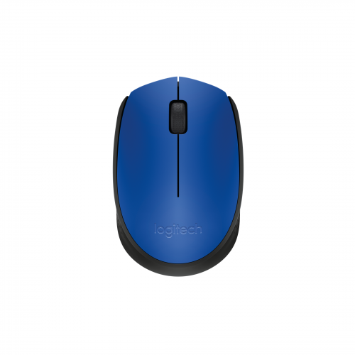 Безжична оптична мишка Logitech M171 - Blue/Black