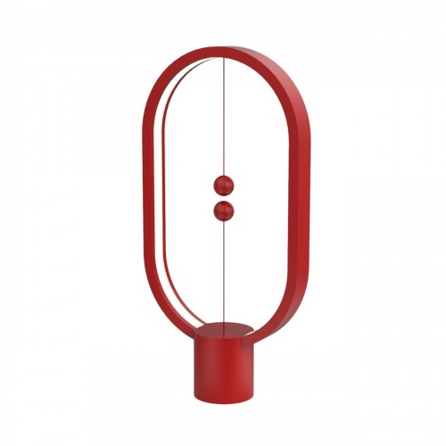 Лампа с левитиращ ключ Allocacoc Heng Balance Ellipse - Red