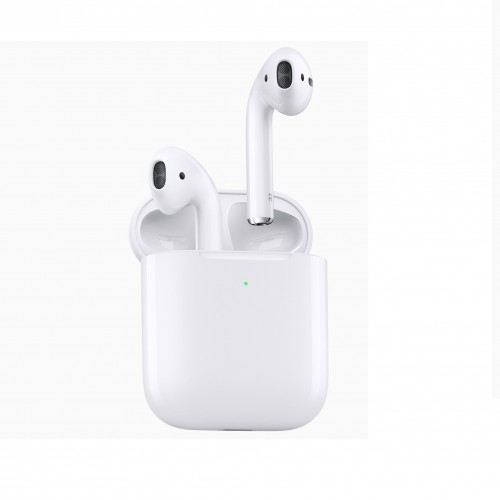 Bluetooth слушалки Apple AirPods 2 with Wireless Charging Case