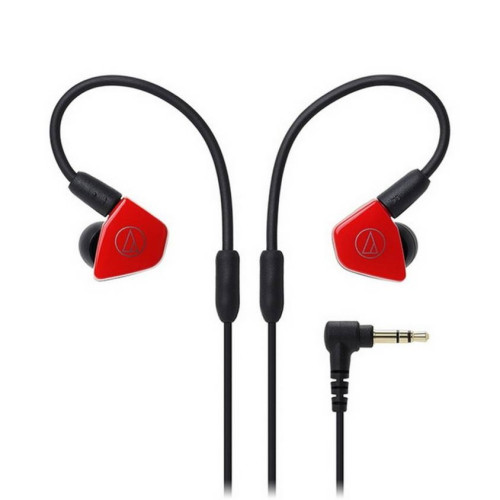 Слушалки Audio-Technica ATH-LS50iS, червени